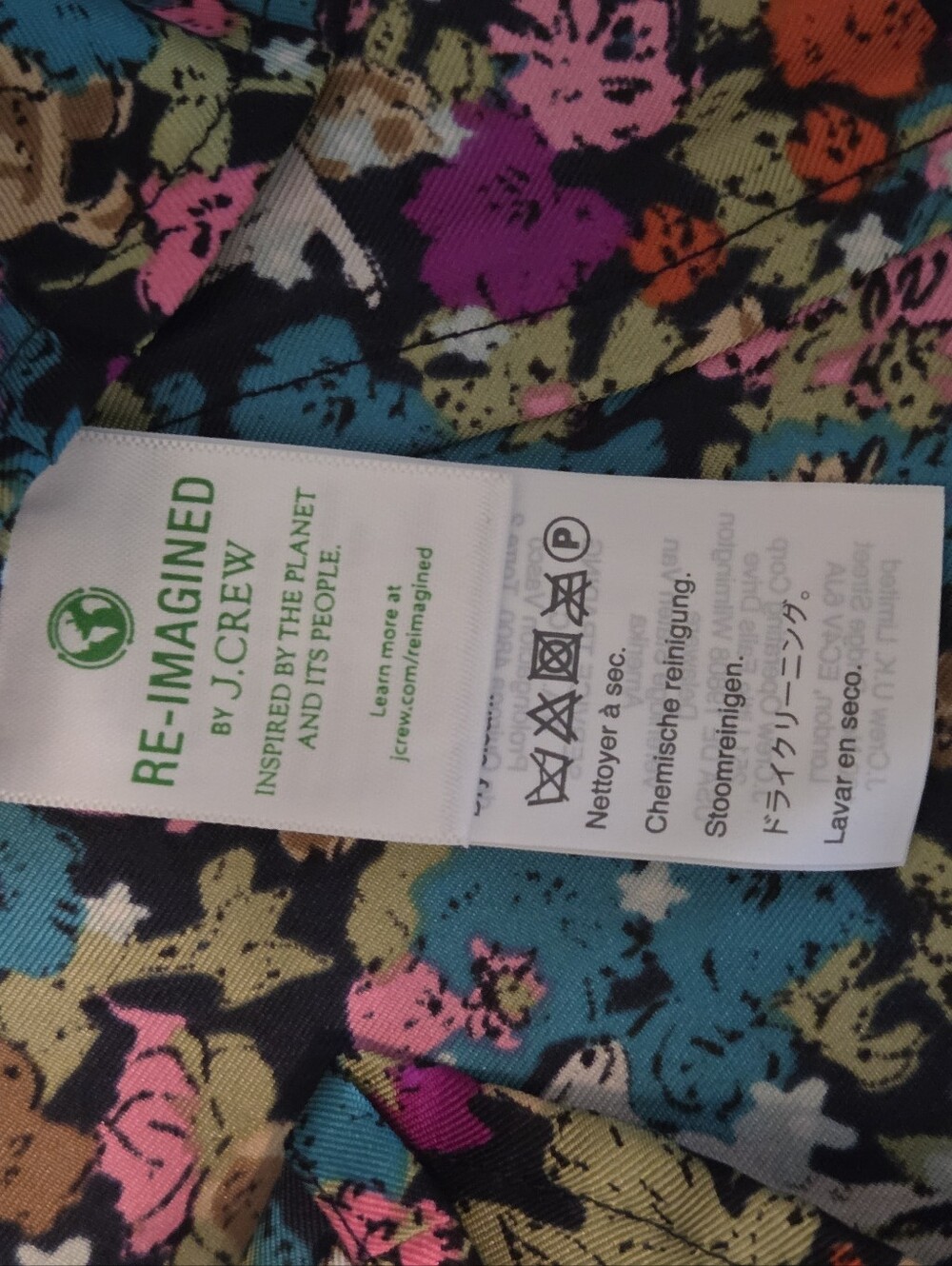 NWT J.CREW SIZE 2 COLLECTION SILK GRAZING GOATS 🐐 SHIRT - Picture 5 of 7